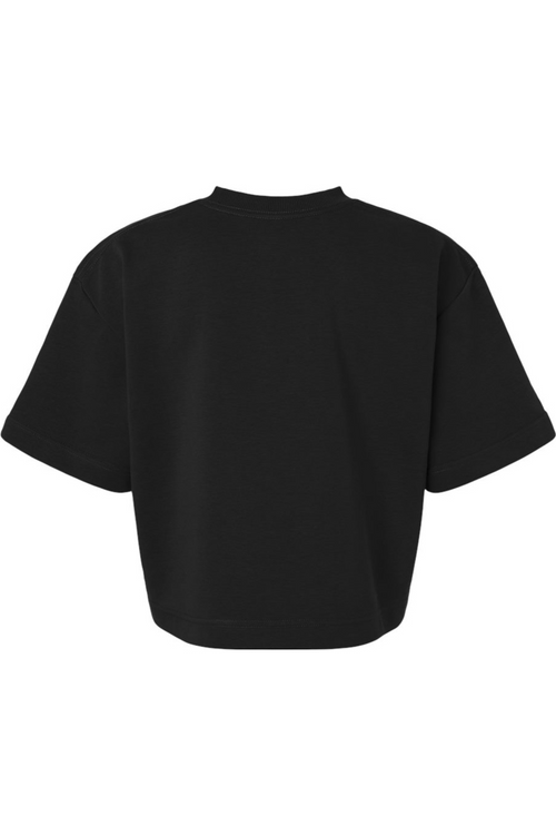 American Apparel Women's French Terry Mid-Length Boxy Top