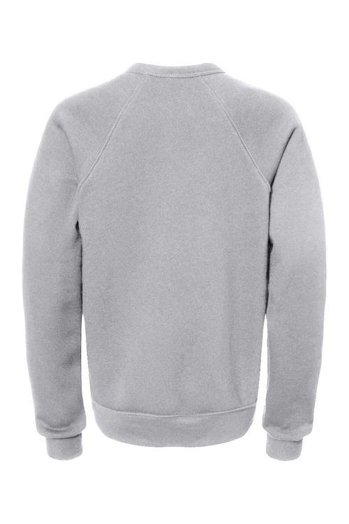 BELLA + CANVAS Youth Sponge Fleece Crewneck Sweatshirt