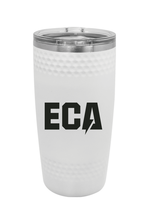 20 oz. Golf Tumbler with Dimples and Clear Slider Lid