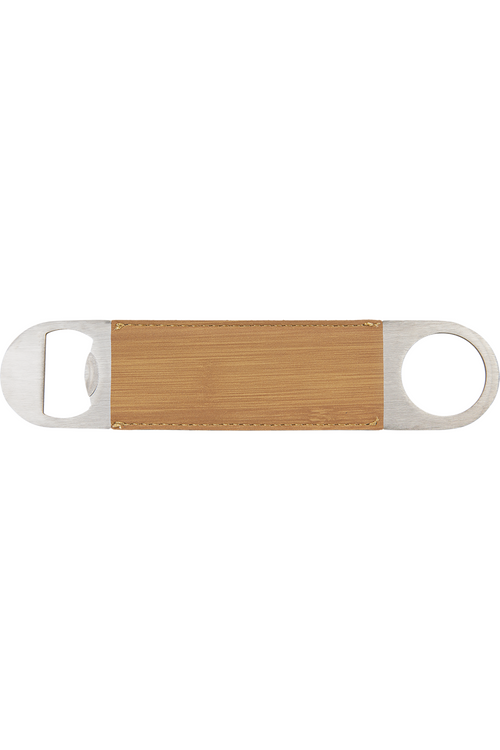 1 1/2" x 7" Leatherette Bottle Opener