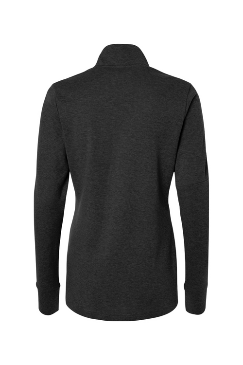 Adidas Women's 3-Stripes Quarter-Zip Sweater