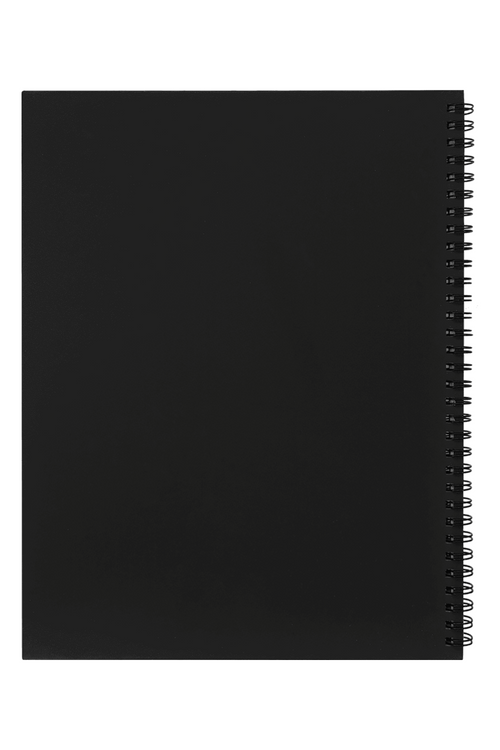 8 1/2" x 11" Lazerburst Spiral Notebook